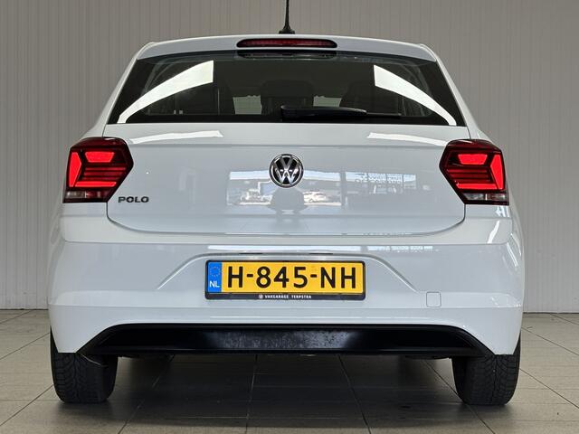 Volkswagen POLO 1.0 TSI Comfortline/ Apple + Android/ DAB+/ Navi/ Airco/ Adaptive Cruise/ Elek. pakket/ Isofix/ Bluetooth/ Armsteun/ Multi. LEDER. Stuur/ Mistl./ LED Dagrijverl.