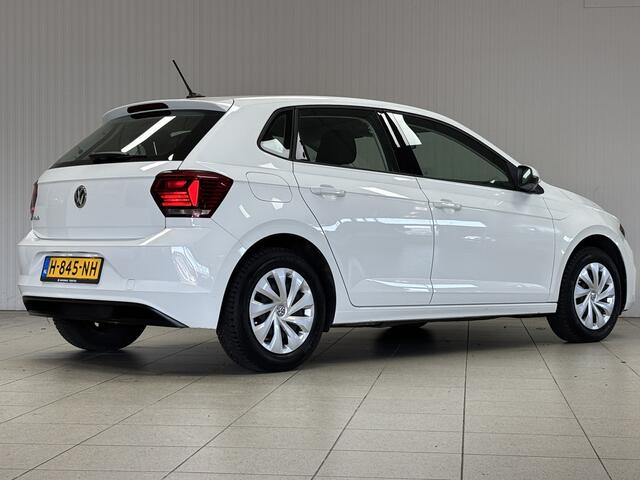 Volkswagen POLO 1.0 TSI Comfortline/ Apple + Android/ DAB+/ Navi/ Airco/ Adaptive Cruise/ Elek. pakket/ Isofix/ Bluetooth/ Armsteun/ Multi. LEDER. Stuur/ Mistl./ LED Dagrijverl.