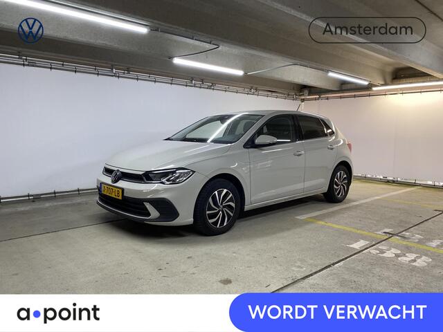 Volkswagen POLO 1.0 TSI Life 95 pk Automaat (DSG) | Verlengde garantie | Navigatie | Parkeersensoren | Achteruitrijcamera | Adaptieve cruise control | Stoelverwarming |