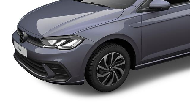 Volkswagen POLO 1.0 TSI 95 7DSG Life Edition | 'App-Connect' smartphone integratie | Airconditioning automatisch (Climatronic), 2-zone | Buitenspiegels elektrisch instel- verwarm- en inklapbaar