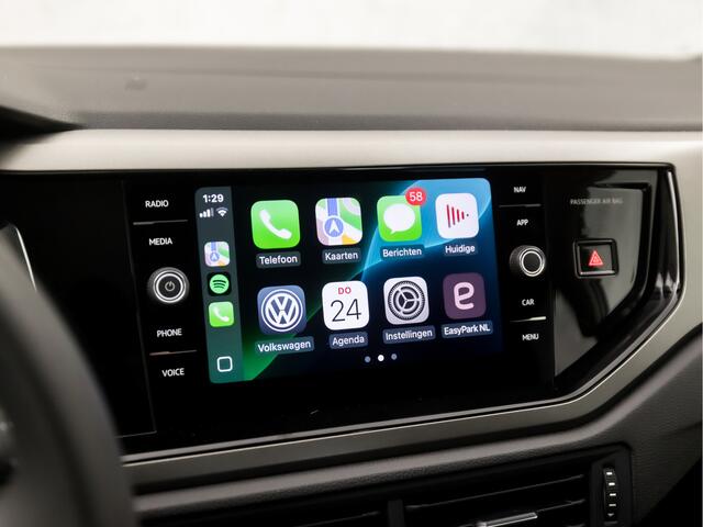 Volkswagen POLO 1.0 HighlineSportline (APPLE CARPLAY, CLIMATE, STOELVERWARMING, CRUISE, SPORTSTOELEN, LM VELGEN, ARMSTEUN, NIEUWE APK, NIEUWSTAAT)