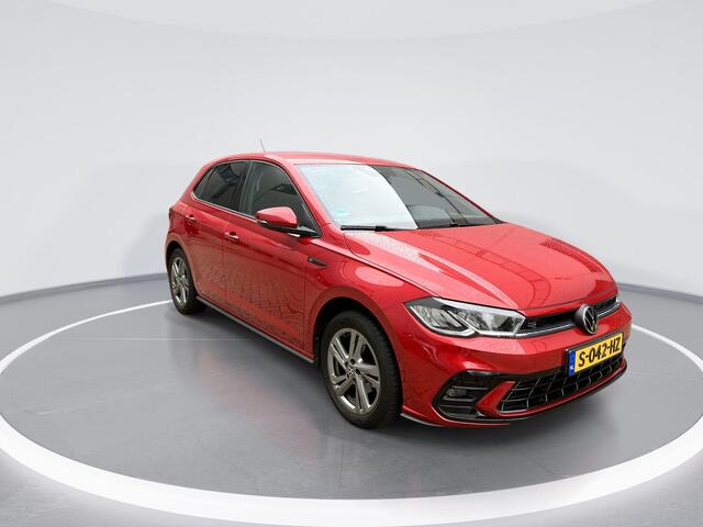Volkswagen POLO 1.0 TSI 95pk DSG R-Line · Apple/Android Car Play · Navigatie · ACC · Draadloze Telefoonlader · DAB · Elek. Inklapbare Spiegels · Garantie t/m 06-02-2027 of 100.000km