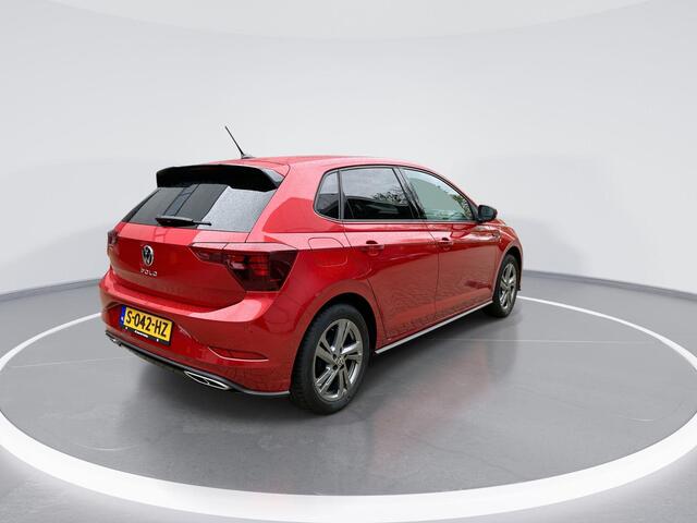 Volkswagen POLO 1.0 TSI 95pk DSG R-Line · Apple/Android Car Play · Navigatie · ACC · Draadloze Telefoonlader · DAB · Elek. Inklapbare Spiegels · Garantie t/m 06-02-2027 of 100.000km