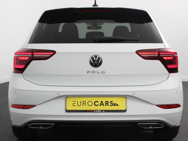 Volkswagen POLO 1.0 TSI DSG R-Line Navigatie Apple Carplay/Android Auto Adaptive Cruise Control Parkeersensoren Stoelverwarming Virtual Cockpit Ledverlichting Climate Control