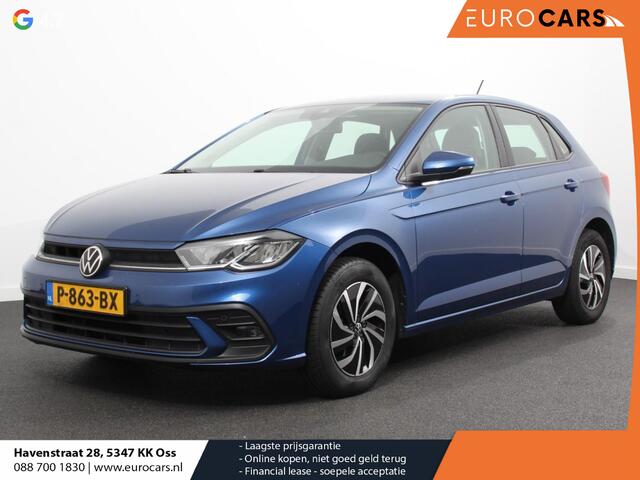 Volkswagen POLO 1.0 TSI Life | DEMO ! | Nieuw model Navigatie Digitale Cockpit Airco Parkeer sensoren V+A | LED Lichtmetalen Velgen