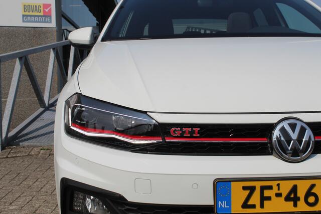 Volkswagen POLO 2.0 TSI GTI Automaat Org. Nederlands/Dealeronderhouden/Panoramadak/Navigatie/Achteruitrijcamera/Virual cockpit/Adaptive cruise control/Climate control/Keyless/Parkeersensoren rondom/DAB/Apple carplay/18'' Lichtmetalen velgen/LED koplampen/Bluetooth.
