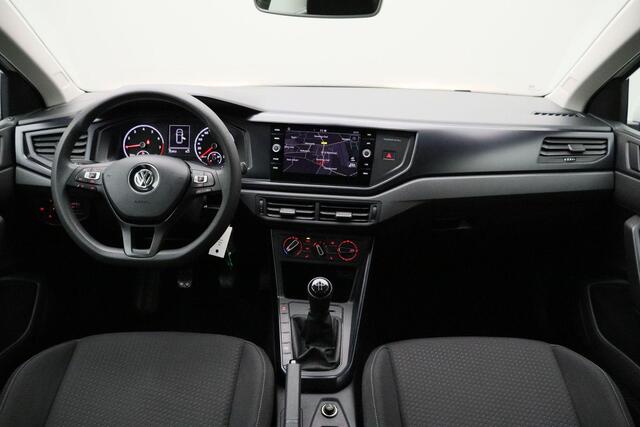 Volkswagen POLO 1.0 MPI Comfortline 2019 | Dealer Onderhouden | Airco | Stoelverwarming | Navigatie | Cruise Control | Carplay Voorbereid | Spraakbediening | Onderhoudshistorie | Parkeersensoren | 2 Sleutels