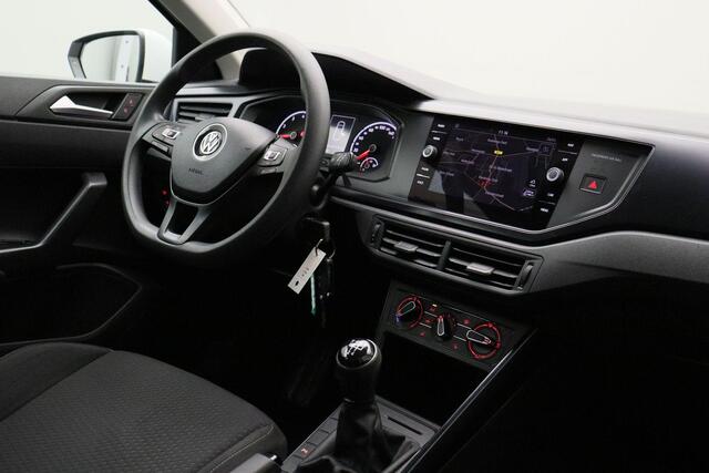 Volkswagen POLO 1.0 MPI Comfortline 2019 | Dealer Onderhouden | Airco | Stoelverwarming | Navigatie | Cruise Control | Carplay Voorbereid | Spraakbediening | Onderhoudshistorie | Parkeersensoren | 2 Sleutels