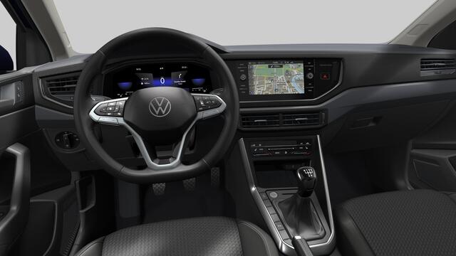 Volkswagen POLO 1.0 TSI 95 5MT Life Edition Parkeersensoren voor en achter (Park Distance Control) | Airconditioning automatisch (Climatronic), 2-zone