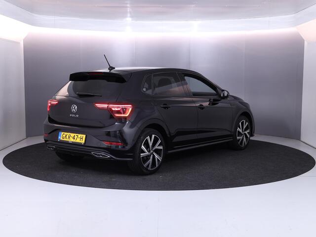 Volkswagen POLO 1.0 TSI R-Line 95 pk Automaat (DSG) | Verlengde garantie | Navigatie via App | Parkeersensoren | Adaptieve cruise control | Matrix LED koplampen |