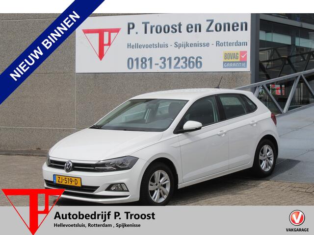 Volkswagen POLO 1.0 TSI Comfortline Navigatie/Adaptive cruise control/Airco/Apple carplay/Elektrische ramen/Elektrisch verstelbare spiegels/15'' Lichtmetalen velgen.