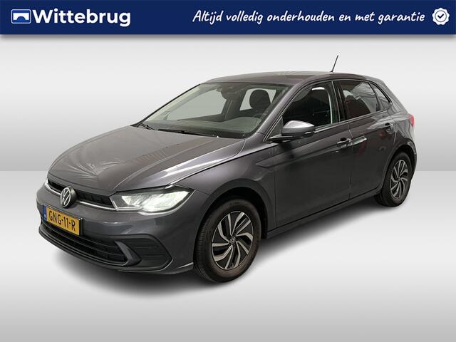 Volkswagen POLO 1.0 TSI Life Edition / GARANTIE TM 09-2028/ ADAPT. CRUISE/ PARK. SENSOREN + CAMERA/ APP-CONNECT/ DAB/ BLUETOOTH/ AIRCO/ LED/ 15" LMV