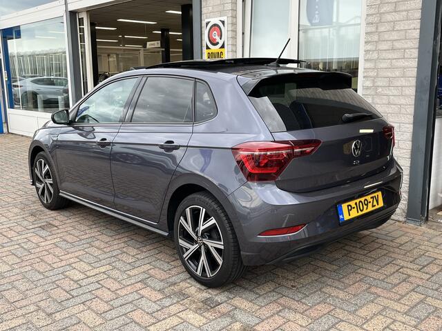 Volkswagen POLO 1.0 TSI R-Line / PANO/ AFNEEM. TREKHAAK/ 2X R-LINE/ MATRIX/ ADAPT. CRUISE/ DIGITAL DASH/ 17" LMV/ PARK. SENSOREN + CAMERA/ CLIMA/ NAVI/ APP-CONNECT/ DAB/ BLUETOOTH