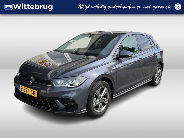 Volkswagen POLO 1.0 TSI R-Line / AUTOMAAT/ GARANTIE TM 6-2028/ 2X R-LINE/ CAMERA/ PARK. SENSOREN/ STOELVERWARM./ KEYLESS/ LED/ ADAPT. CRUISE/ APP CONNECT/ DIGITAL DASHBOARD/ NAVI/ CLIMA/ DAB/ 16" LMV