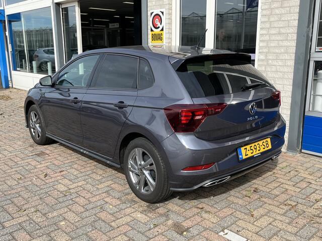 Volkswagen POLO 1.0 TSI R-Line / AUTOMAAT/ GARANTIE TM 6-2028/ 2X R-LINE/ CAMERA/ PARK. SENSOREN/ STOELVERWARM./ KEYLESS/ LED/ ADAPT. CRUISE/ APP CONNECT/ DIGITAL DASHBOARD/ NAVI/ CLIMA/ DAB/ 16" LMV