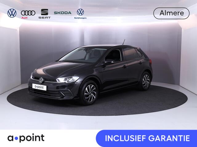 Volkswagen POLO 1.0 TSI Life 95 pk | Private lease vanaf ¤ 469,- pm | Verlengde garantie | Navigatie via App | Parkeersensoren | Achteruitrijcamera | Adaptieve cruise control | Stoelverwarming |