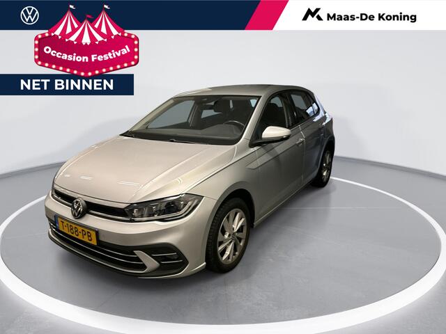 Volkswagen POLO 1.0 TSI 95pk Style · Apple/Android Car Play · Navigatie · IQ.Light · P-Sensoren · 16'' Inch · Garantie t/m 22-08-2027 of 100.000km