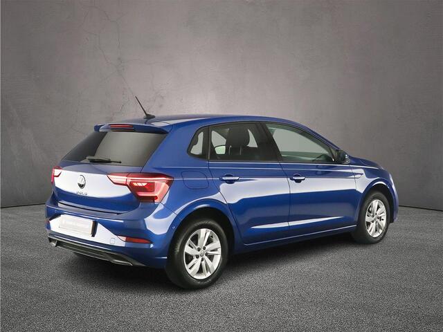 Volkswagen POLO Style 1.0 TSI 95pk DSG Automaat Adaptive cruise control, Parkeersensoren, Stoelverwarming, LED matrix koplampen, App connect, Airco, DAB, Radio
