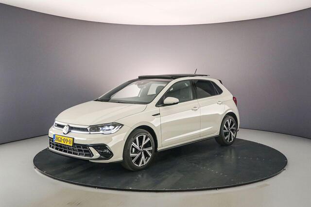 Volkswagen POLO R-Line Edition 1.0 TSI 95pk DSG Automaat Panoramadak, Adaptive cruise control, Achteruitrijcamera, LED matrix koplampen, Navigatie, App connect, Parkeersensoren