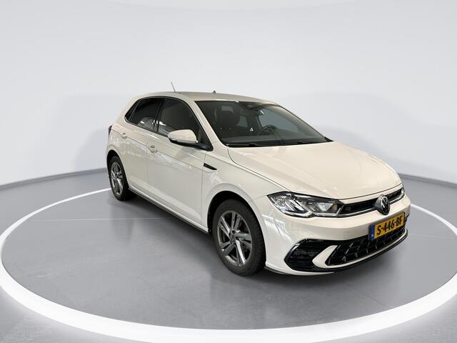 Volkswagen POLO 1.0 TSI 95pk DSG R-Line · Apple/Android Car Play · Navigatie · P-Sensoren · ACC · Climatronic · 16'' Inch · Garantie t/m 10-01-2027 of 100.000km