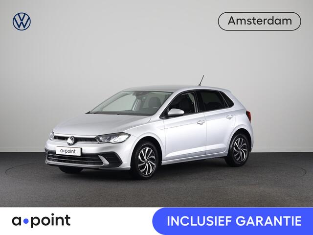 Volkswagen POLO 1.0 TSI Life Edition 95 pk | Verlengde garantie | Navigatie via App | Parkeersensoren | Achteruitrijcamera | Adaptieve cruise control |