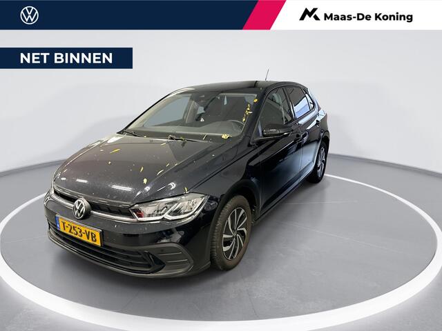 Volkswagen POLO 1.0 TSI 95pk Life · Apple/Android Car Play · Airco · Navigatie · P-Sensoren · Getint Glas · Verkeersbord Detectie · 15'' Inch · Garantie t/m 11-09-2027 of 100.000km