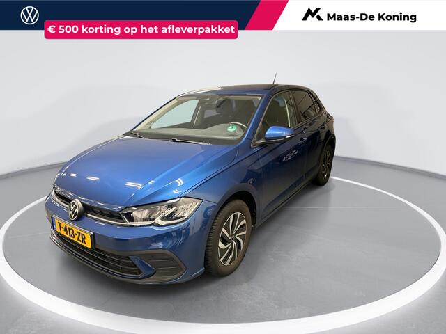 Volkswagen POLO 1.0 TSI 95pk Life · Apple/Android Car Play · Navigatie · P-Sensoren · Airco · Getint Glas · 15'' Inch · Garantie t/m 27-10-2027 of 100.000km
