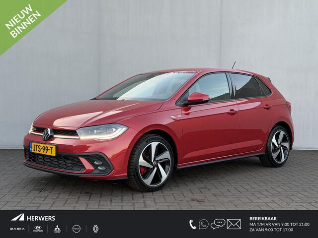 Volkswagen POLO GTI 2.0 TSI GTI Automaat / Adaptief Onderstel DCC / Adaptieve CC / Navigatie / Virtual Cockpit / Sportstoelen / Apple Carplay & Android / Stoelverwarming / 1.200 kg trekgewicht / Dodehoek Detectie / Park Assistent /