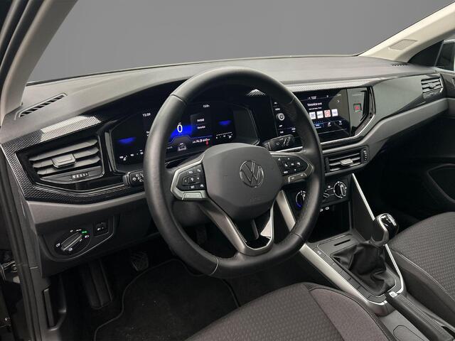 Volkswagen POLO Life Edition 1.0 TSI 95pk Adaptive cruise control, Achteruitrijcamera, LED koplampen, DAB, Radio, Airco, App connect, Bluetooth