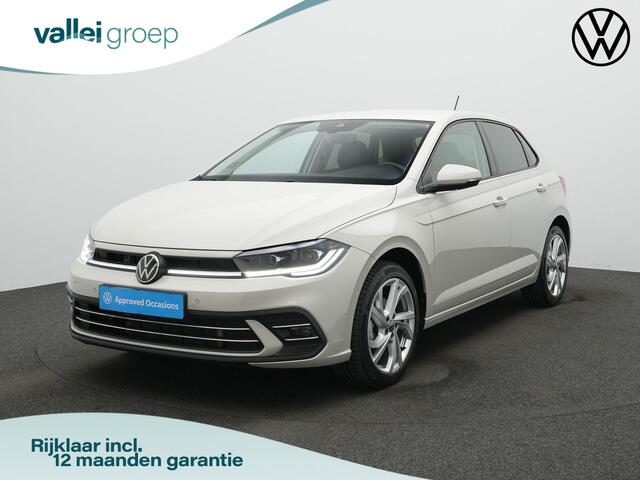 Volkswagen POLO 1.0 TSI 110 pk DSG Style | IQ Light | Leder/alcantara | Stoelverwarming | Adaptive Cruise