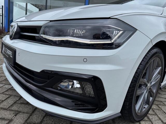 Volkswagen POLO 1.0 TSI Highline R-Line | DSG | Schuifdak | LED | LMV | Navi | ACC | Mooi!