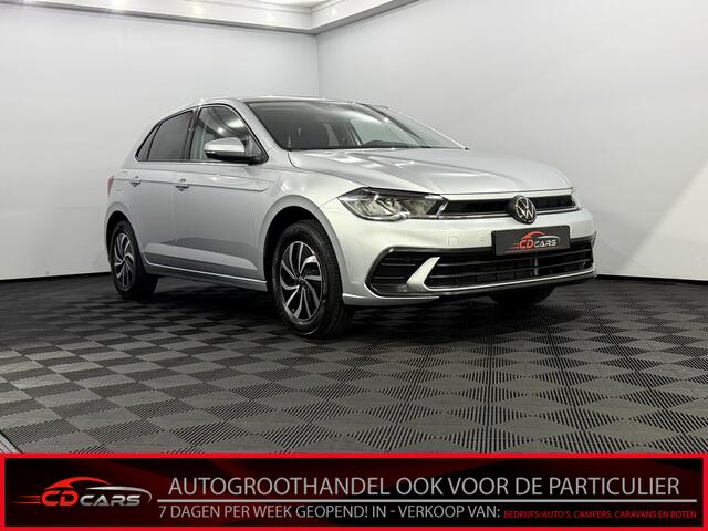 Volkswagen POLO 1.0 TSI Life Edition Airco, Camera, Apple carplay, Virtual desk, A start stop, Cruise control, Lichtmetalen velgen, 1 jaar garantie