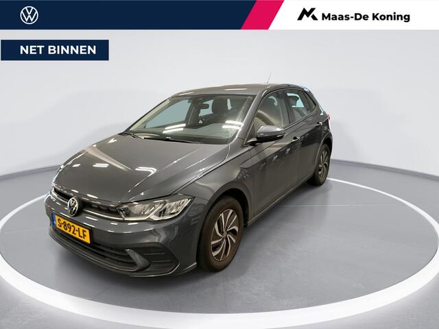 Volkswagen POLO 1.0 TSI 95pk Life · Apple/Android Car Play · Navigatie · Airco · ACC · P-Sensoren · 15'' Inch · Garantie t/m 22-03-2027 of 100.000km