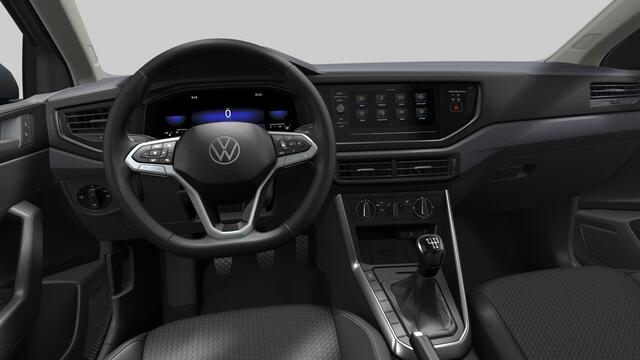 Volkswagen POLO 1.0 TSI 95 5MT Life Edition Zijruiten achter en achterruit getint, 65% lichtabsorberend | Parkeersensoren achter (Park Distance Control) | 'App-Connect' smartphone integratie