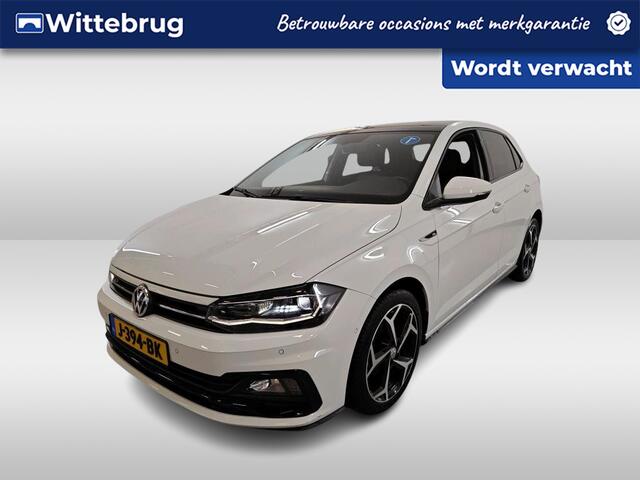 Volkswagen POLO 1.0 TSI 2x R-Line / AUTOMAAT/ PANO/ PARK. SENSOREN/ DIGITAL DASHBOARD/ LED/ ADAPT. CRUISE/ GETINT GLAS/ NAVI/ CLIMA/ 17" LMV