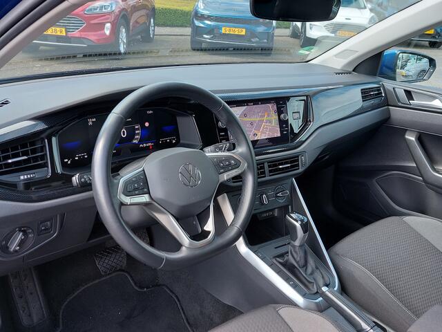 Volkswagen POLO 1.0 TSI 95pk DSG Life | Origineel NL | Navi | Apple Carplay+Android Auto | Airco | Adap.Cruise | Digitaal Dashbaord | Led Koplampen | Rijstrook+Licht+Regensensor | Pdc V+A | 15''lm