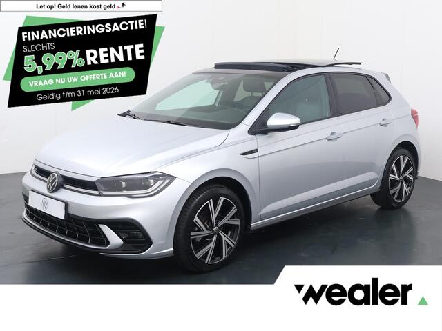 Volkswagen POLO 1.0 TSI R-Line Business | 116 PK | Automaat | Panoramadak | Matrix LED koplamp IQ.Light | Adaptive cruise control | Navigatiesysteem |