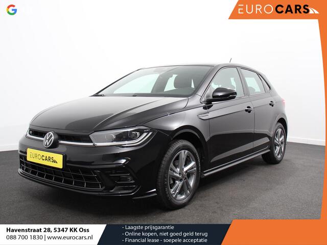 Volkswagen POLO 1.0 TSI R-Line Automaat Camera Digitale Cockpit Parkeer sensoren Adaptive Cruise control Climate Control Lichtmetalen velgen Stoelverwarming Navigatie Apple Carplay/Android Auto