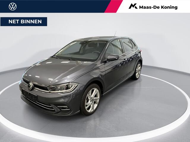 Volkswagen POLO 1.0 TSI 110pk DSG Style · Apple/Android Car Play · Navigatie · Stoelverwarming · P-Sensoren · IQ.Light · 17'' Inch ·
