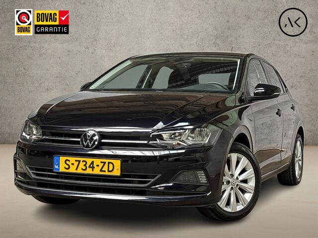 Volkswagen POLO 1.0 TSI Highline Sport Automaat (GROOT NAVI, CLIMATE CONTROL, STOELVERWARMING, ADAPTIVE CRUISE, SPORTSTOELEN, LM VELGEN, ELEK PAKKET, PAEKEERSENSOREN, NIEUWSTAAT)
