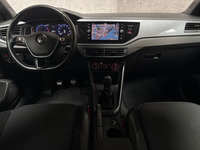 Volkswagen POLO 1.0 TSI Sportline (VIRTUAL COCKPIT, ZWART HEMEL, LEDER, APPLE CARPLAY, GROOT NAVI, SPORTSTOELEN, ADAPTIVE CRUISE, NIEUWE APK, NIEUWSTAAT)