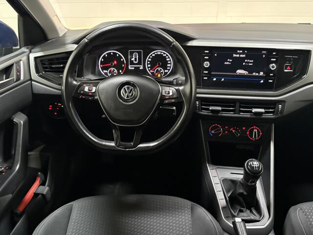Volkswagen POLO 1.0 TSI Comfortline, Keurige auto, Airco, Cruise, Telefoon, Blue tooth, Lichtmetaal, Parkeersensoren v en a, Prijs incl. nwe apk, beurt 3 mnd garantie