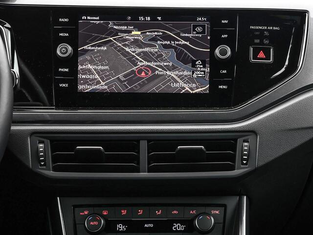 Volkswagen POLO 1.0 TSI 95pk Highline · R-line exterieur · Apple/Android Car Play · 17"Velgen · ACC · Active Info Display · Spraakbediening · Alarmklasse 3 · LED Koplampen ·