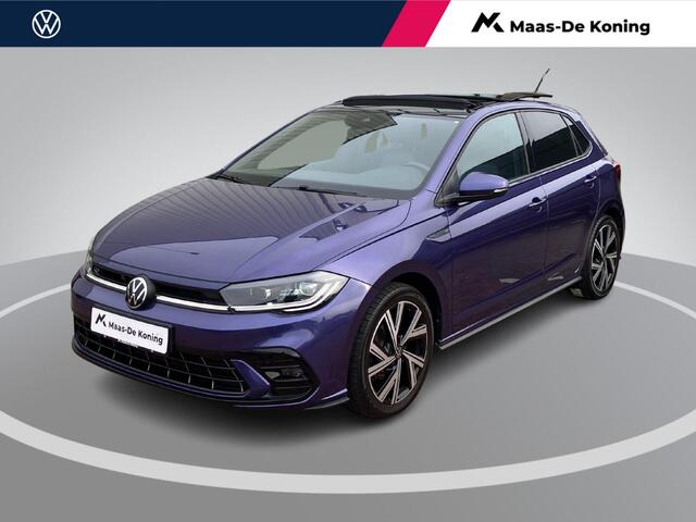 Volkswagen POLO 1.0TSI/110PK R-Line DSG · Panoramadak · Navigatie · Apple/Android Car Play · Stoelverwarming · Clima · 17'' ·