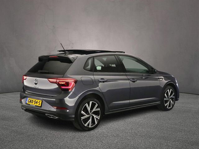 Volkswagen POLO R-Line 1.0 TSI 110pk DSG Automaat Panoramadak, Adaptive cruise control, LED matrix koplampen, App connect, Stoelverwarming, Parkeersensoren
