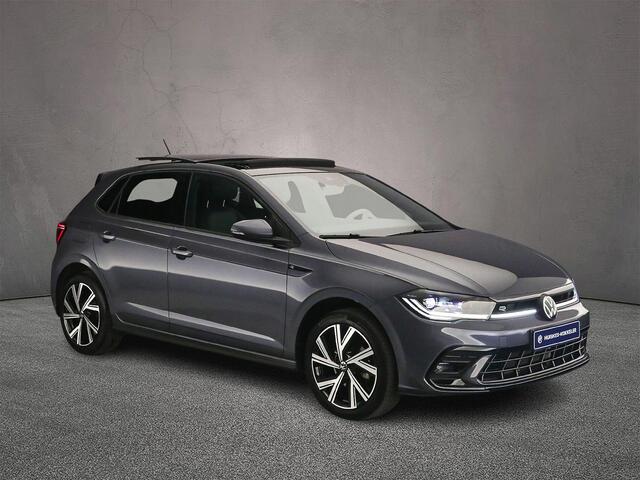 Volkswagen POLO R-Line 1.0 TSI 110pk DSG Automaat Panoramadak, Adaptive cruise control, LED matrix koplampen, App connect, Stoelverwarming, Parkeersensoren