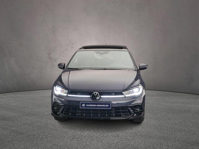 Volkswagen POLO R-Line 1.0 TSI 110pk DSG Automaat Panoramadak, Adaptive cruise control, LED matrix koplampen, App connect, Stoelverwarming, Parkeersensoren