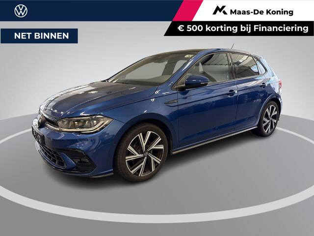 Volkswagen POLO 1.0 TSI 110pk DSG R-Line Business Panoramadak · Camera · Keyless · Dodehoeksensor · Parkeer assistent · 17"Velgen · Sportonderstel · Garantie t/m 25-10-2027