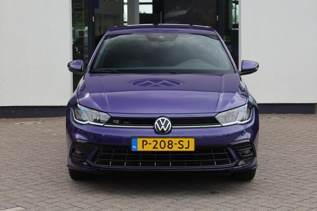 Volkswagen POLO 1.0 TSI R-Line 95PK / 70kW, NL auto 1e eigenaar nieuw door ons geleverd, LED verlichting, R-Line in- en exterieur, draadloos Apple Carplay & Android Auto, parkeersensoren voor en achter (pdc), adaptieve cruise control (ACC) met Travel Assist, multifunctio