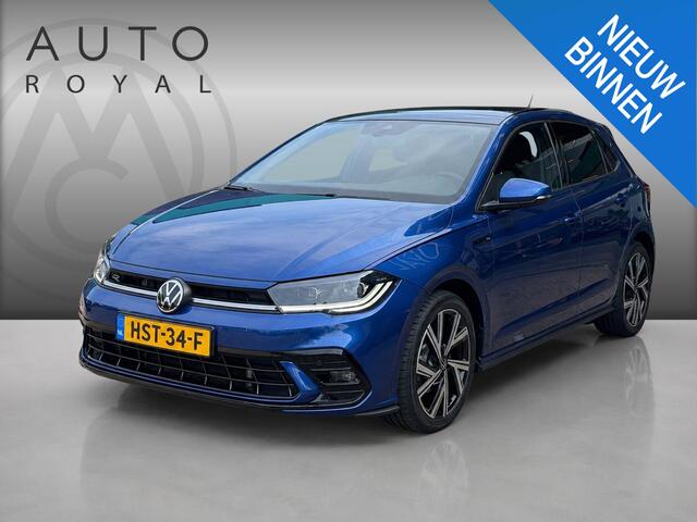 Volkswagen POLO 1.0 TSI R-Line Business PANORAMADAK | FULL LED MATRIX | VIRTUAL DISPLAY | CAMERA | ADAPTIVE CRUISE CONTROL | ANDROID/APPLE CARPLAY | KEYLESS GO/ENTRY | STOELVERWARMING | INKLAPBARE SPIEGELS |
